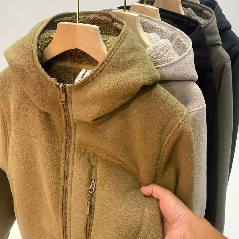 Sherpa Jacket Fleece - Veste Sherpa en polaire épaisse pour