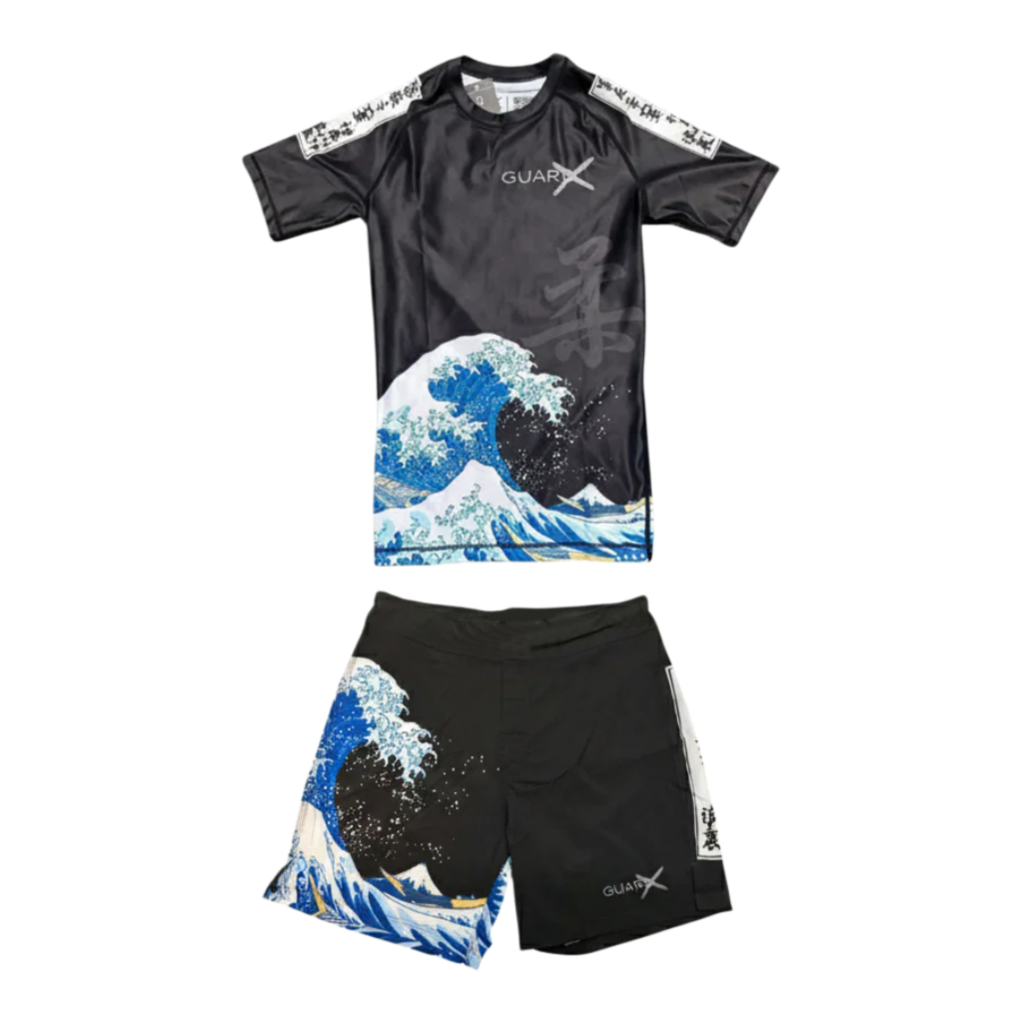 Men Fashion Upper - Ensemble Rashguard et short de combat