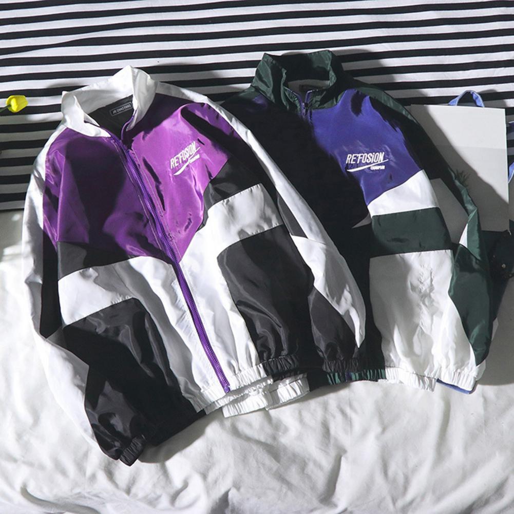 Varsity Jacket Letterman - Veste universitaire de style collège pour