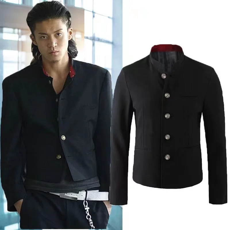 Formal Waistcoat Vest - Film japonais nouveaux corbeaux zéro Takiya