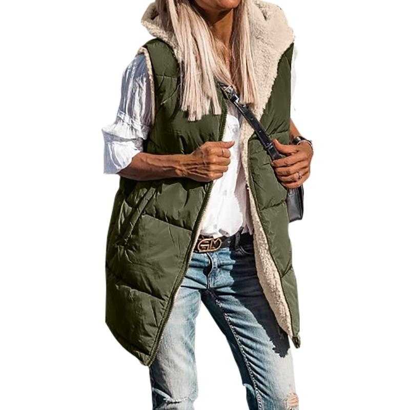 Sherpa Jacket Fleece - Vestes d'hiver chaudes pour femmes 2023,