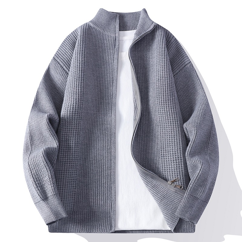 Men'S Fashion Zip Sweater - Veste manteau, hommes 2025 nouveau style