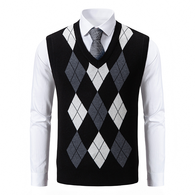 Men'S Fashion Zip Sweater - Hommes doux pull gilet printemps automne