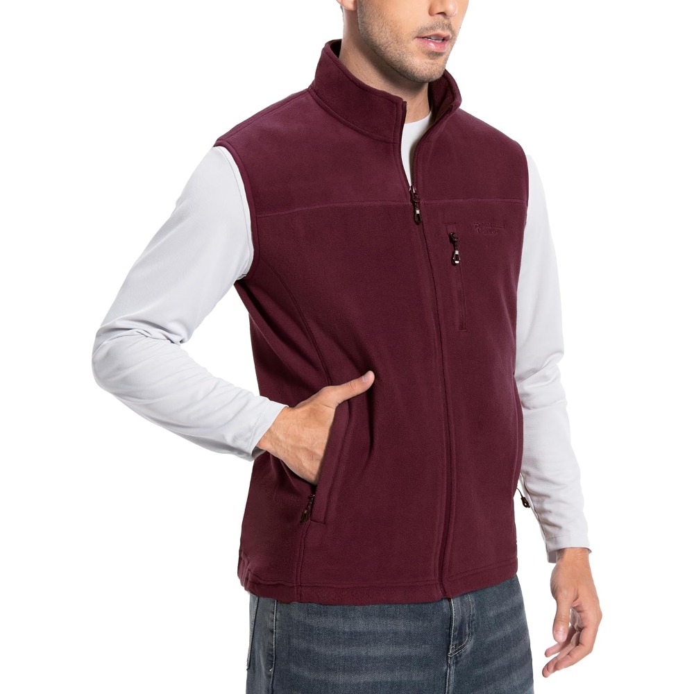 Windbreaker Men Zip - Gilet polaire Pioneer Camp pour homme
