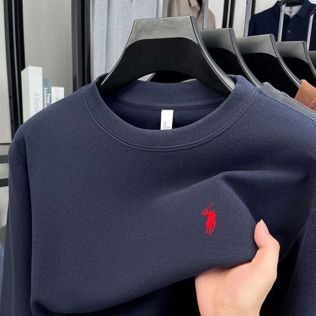Fashion Mens Shirt - T-shirt à manches longues et col