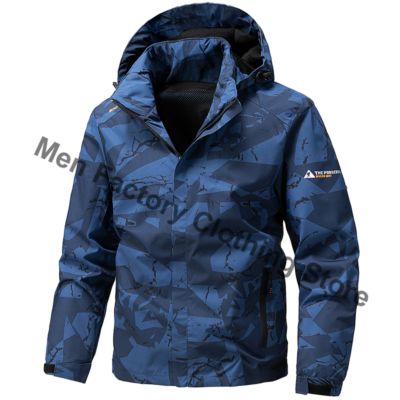 Windbreaker Men Zip - Softshell veste d'extérieur hommes fermeture éclair