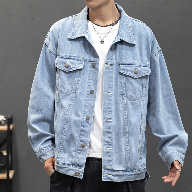 Veste en Jean pour hommes, Vin - Mens Fashion Denim Jacket avis et prix