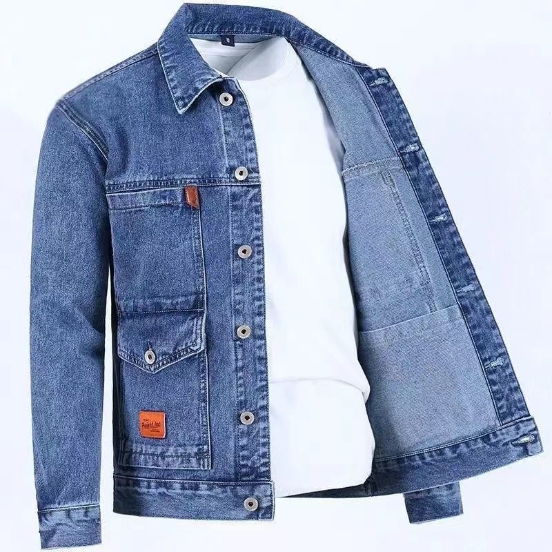 Veste en jean pour hommes, nou - Mens Fashion Denim Jacket avis et prix