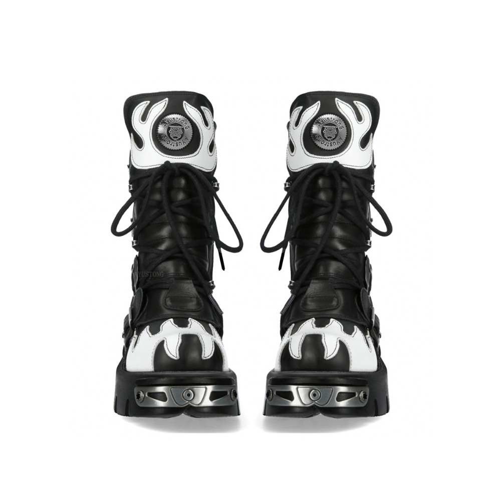 Nouvelles Bottes de Moto Gothi - Mens Fashion Zip Up avis et prix