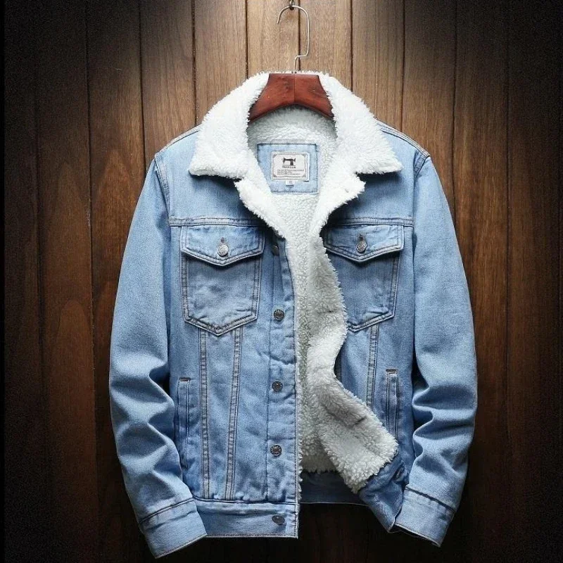 Vestes en jean homme rembourra - Mens Fashion Denim Jacket avis et prix
