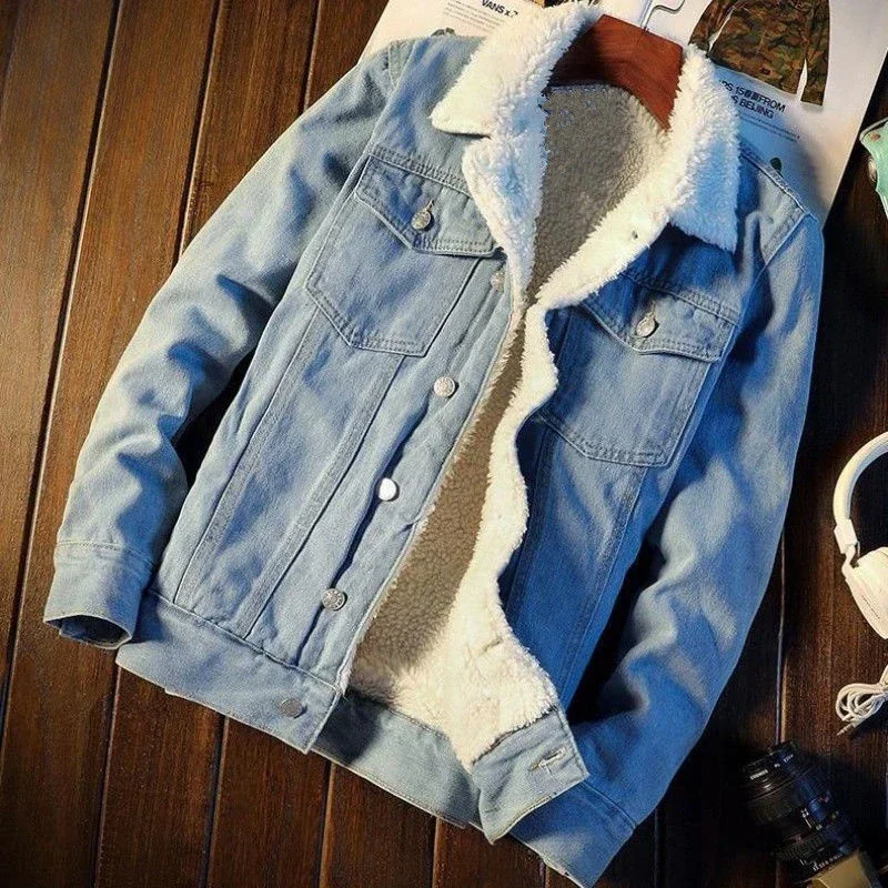 Vestes en jean homme rembourra - Mens Fashion Denim Jacket avis et prix