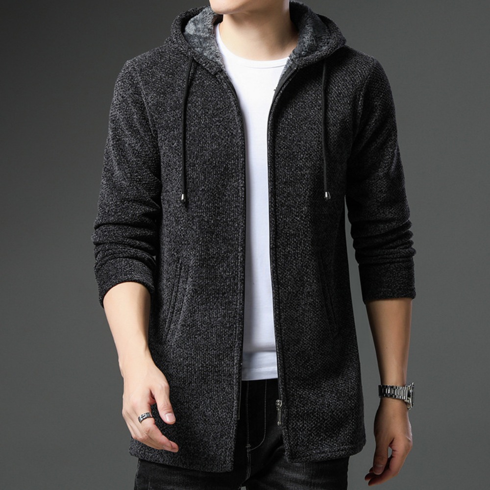Nouveauté pull tricoté hommes  - Men'S Fashion Zip Sweater avis et prix