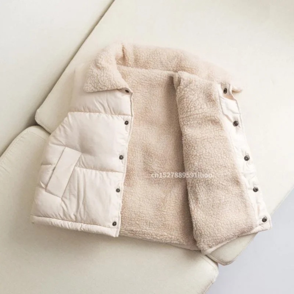 Gilet d'hiver chaud pour enfan - Sherpa Jacket Fleece avis et prix