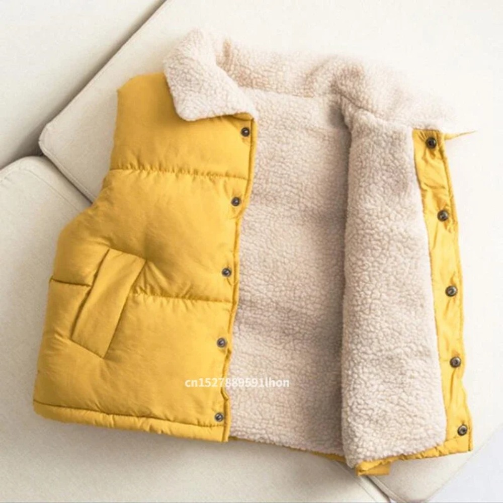 Gilet d'hiver chaud pour enfan - Sherpa Jacket Fleece avis et prix
