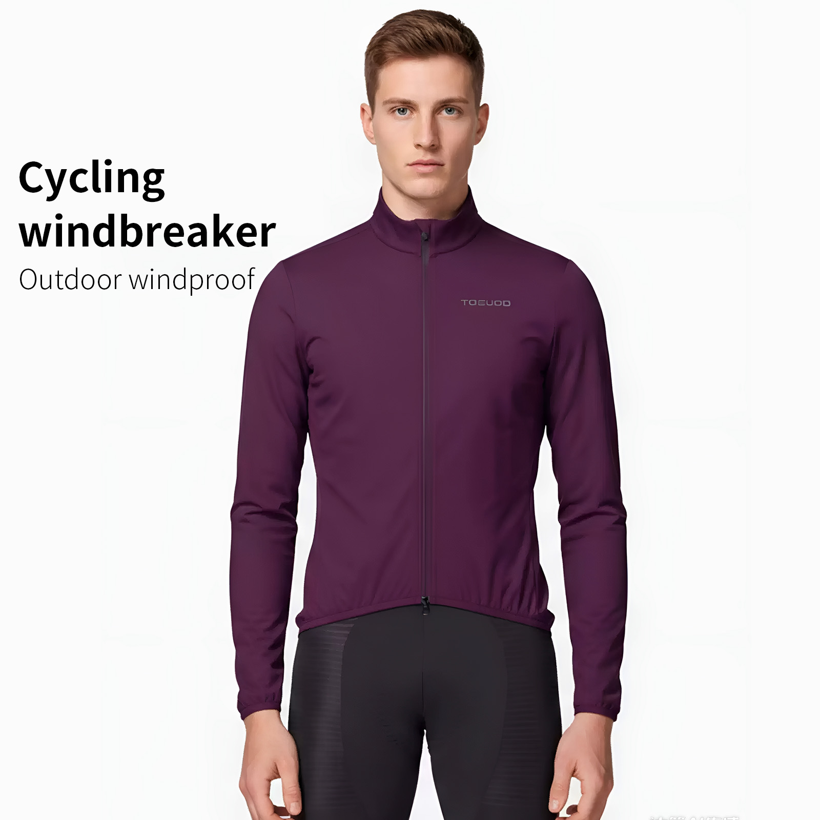 Veste coupe-vent pour cyclisme - Windbreaker Men Zip avis et prix