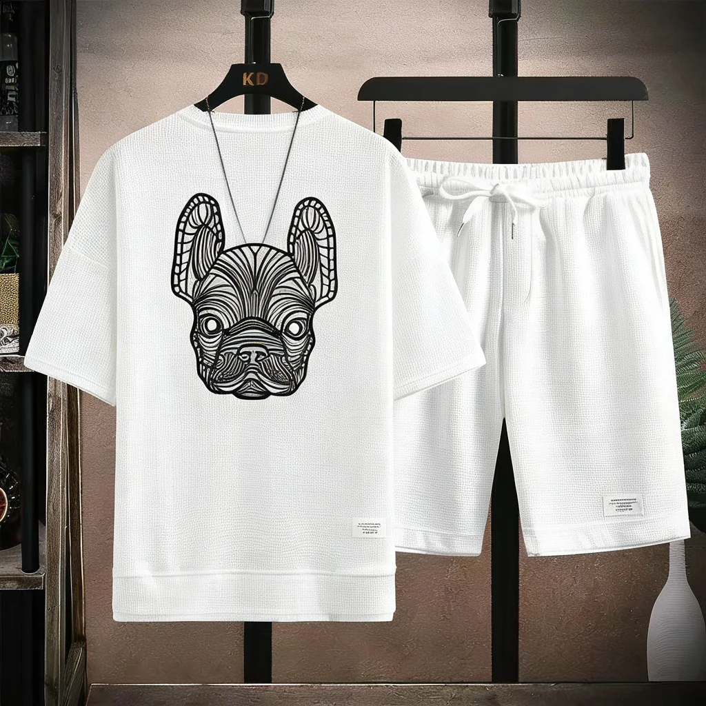 Ensemble t-shirt et short à ma - Men Fashion Upper avis et prix