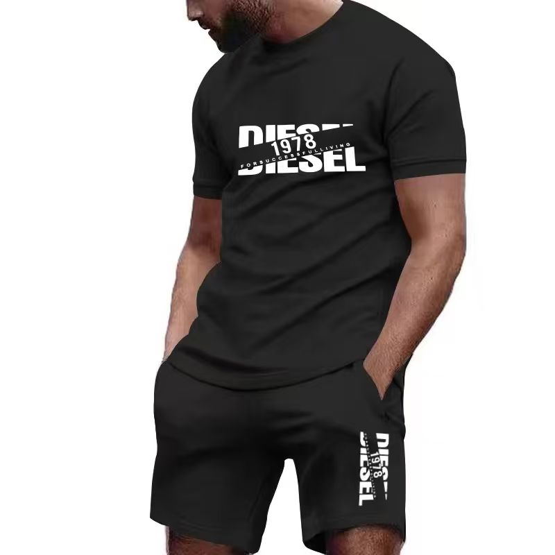 Nouvel ensemble T-shirt et sho - Men Fashion Upper avis et prix