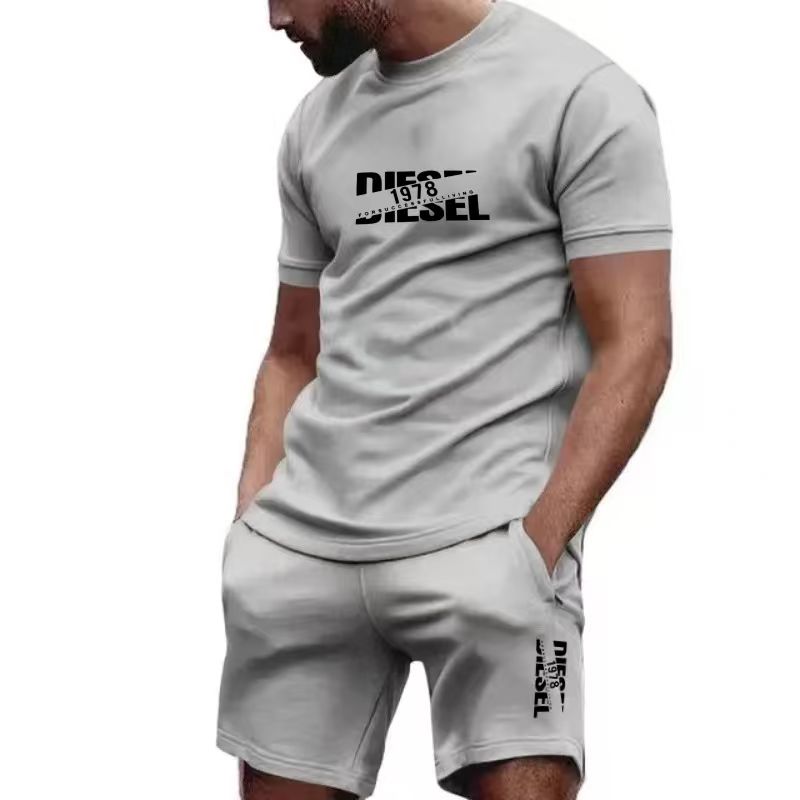 Nouvel ensemble T-shirt et sho - Men Fashion Upper avis et prix
