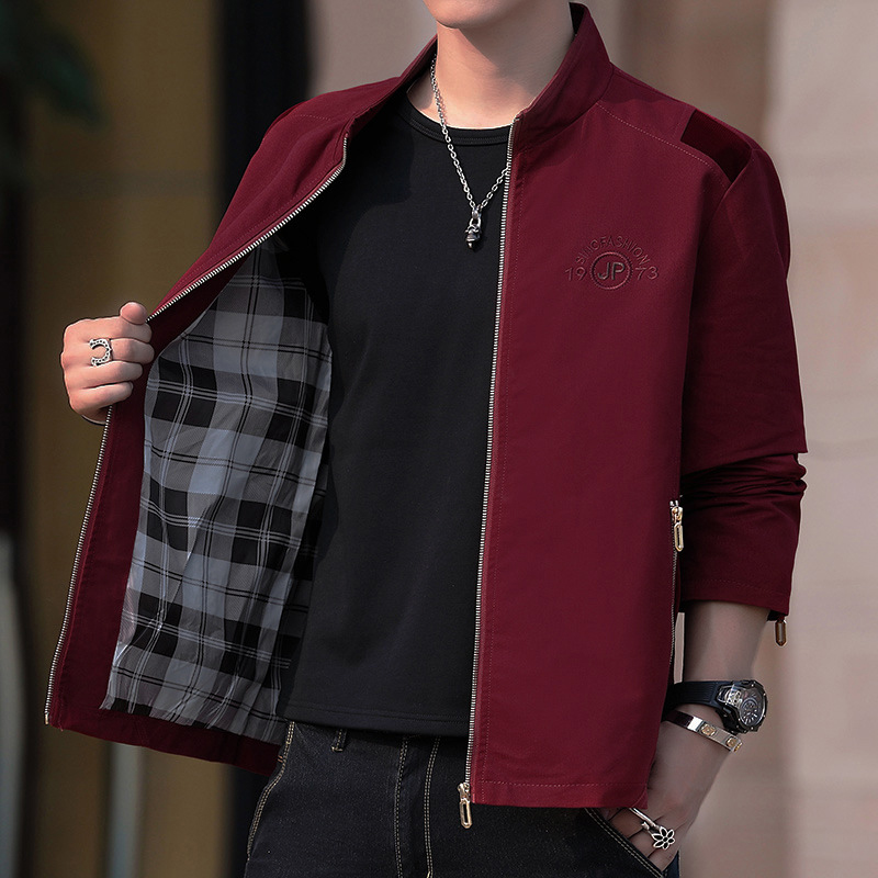 Vestes de travail en coton pou - Windbreaker Men Zip avis et prix