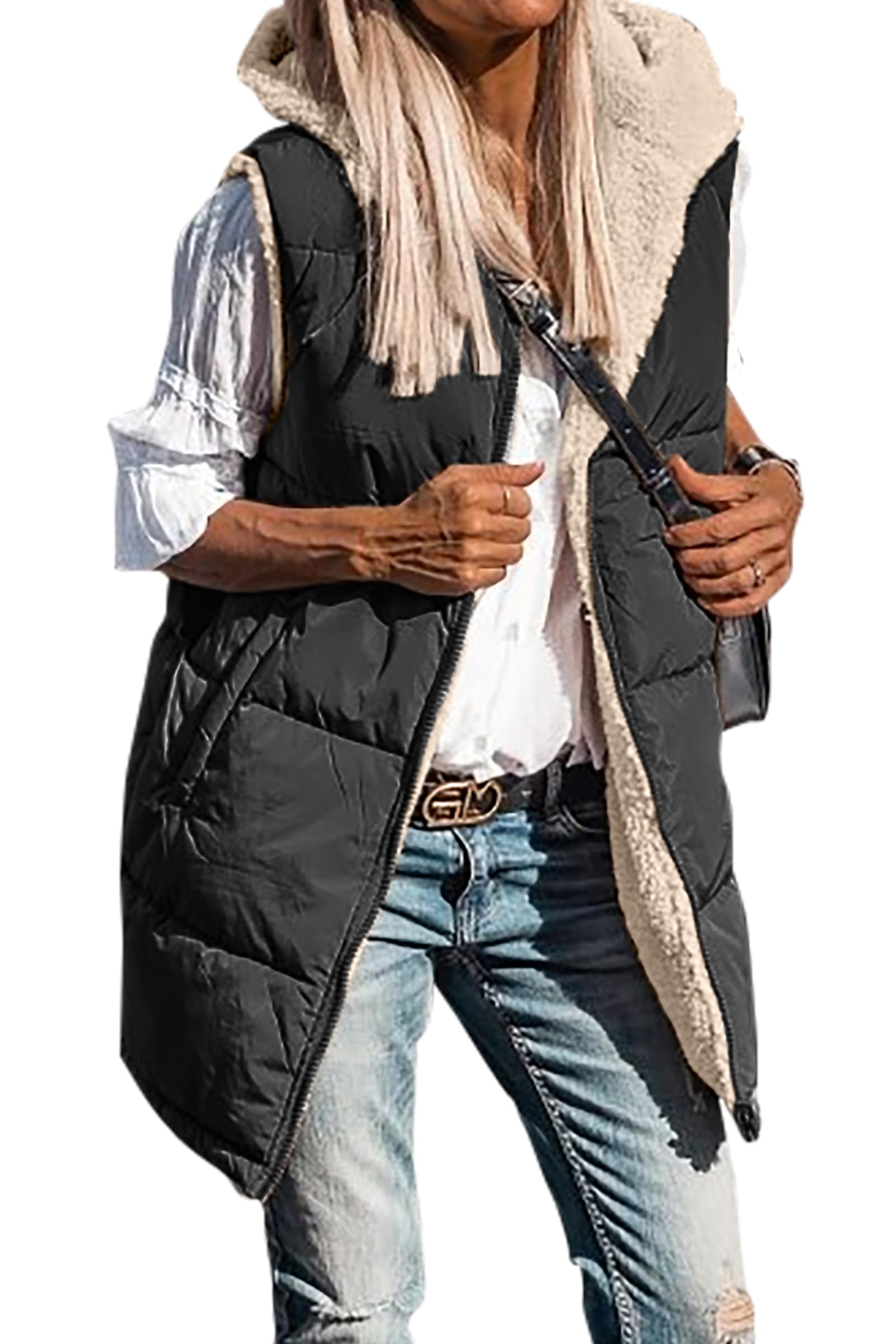 Vestes d'hiver chaudes pour fe - Sherpa Jacket Fleece avis et prix