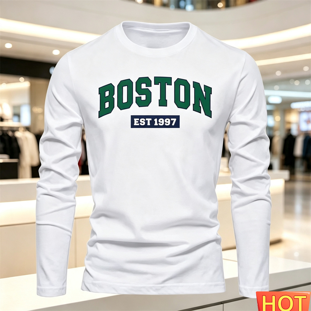 T-shirt à manches longues pour - Men Fashion Upper avis et prix