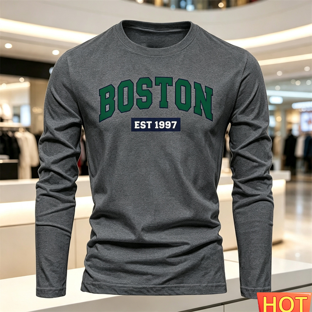 T-shirt à manches longues pour - Men Fashion Upper avis et prix