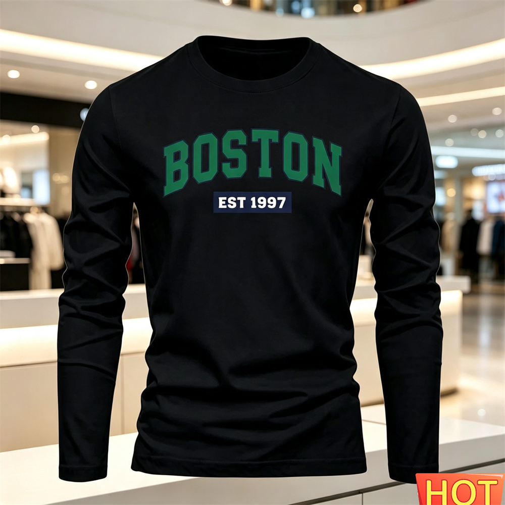 T-shirt à manches longues pour - Men Fashion Upper avis et prix