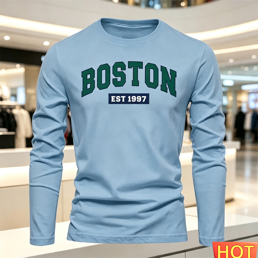 T-shirt à manches longues pour - Men Fashion Upper avis et prix