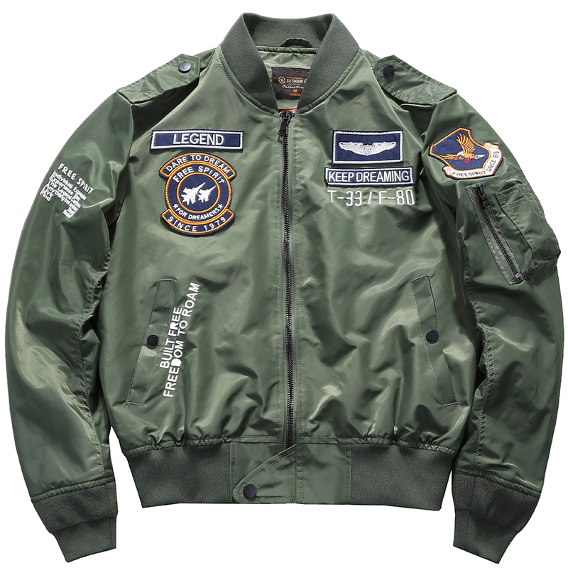 Hommes printemps tactique armé - Varsity Jacket Letterman avis et prix