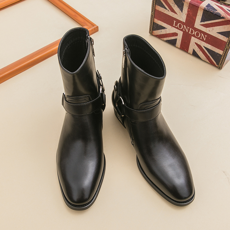 Bottes de Cowboy d'extérieur r - Mens Fashion Zip Up avis et prix