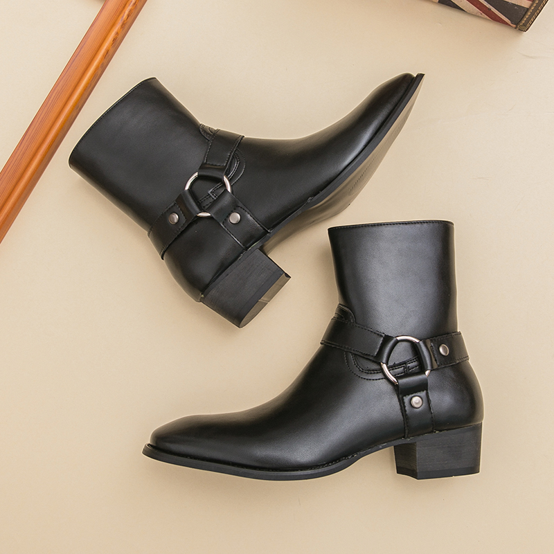Bottes de Cowboy d'extérieur r - Mens Fashion Zip Up avis et prix
