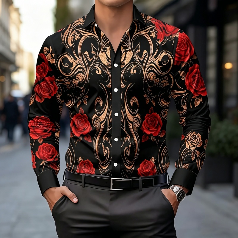 Nouvelle chemise homme 2026 te - Fashion Mens Shirt avis et prix