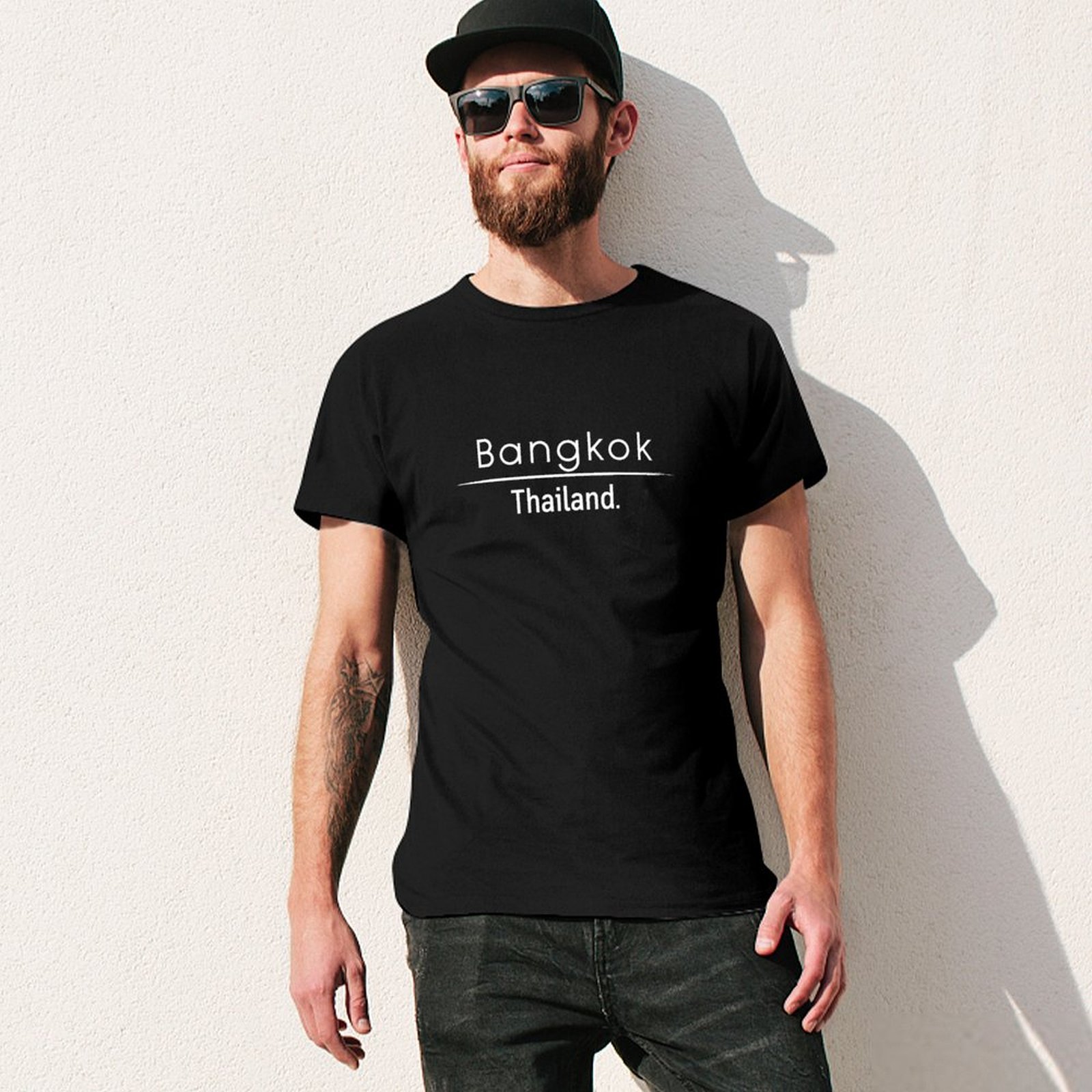 T-shirt Bangkok Thaïlande, imp - Mens Fashion Bangkok avis et prix