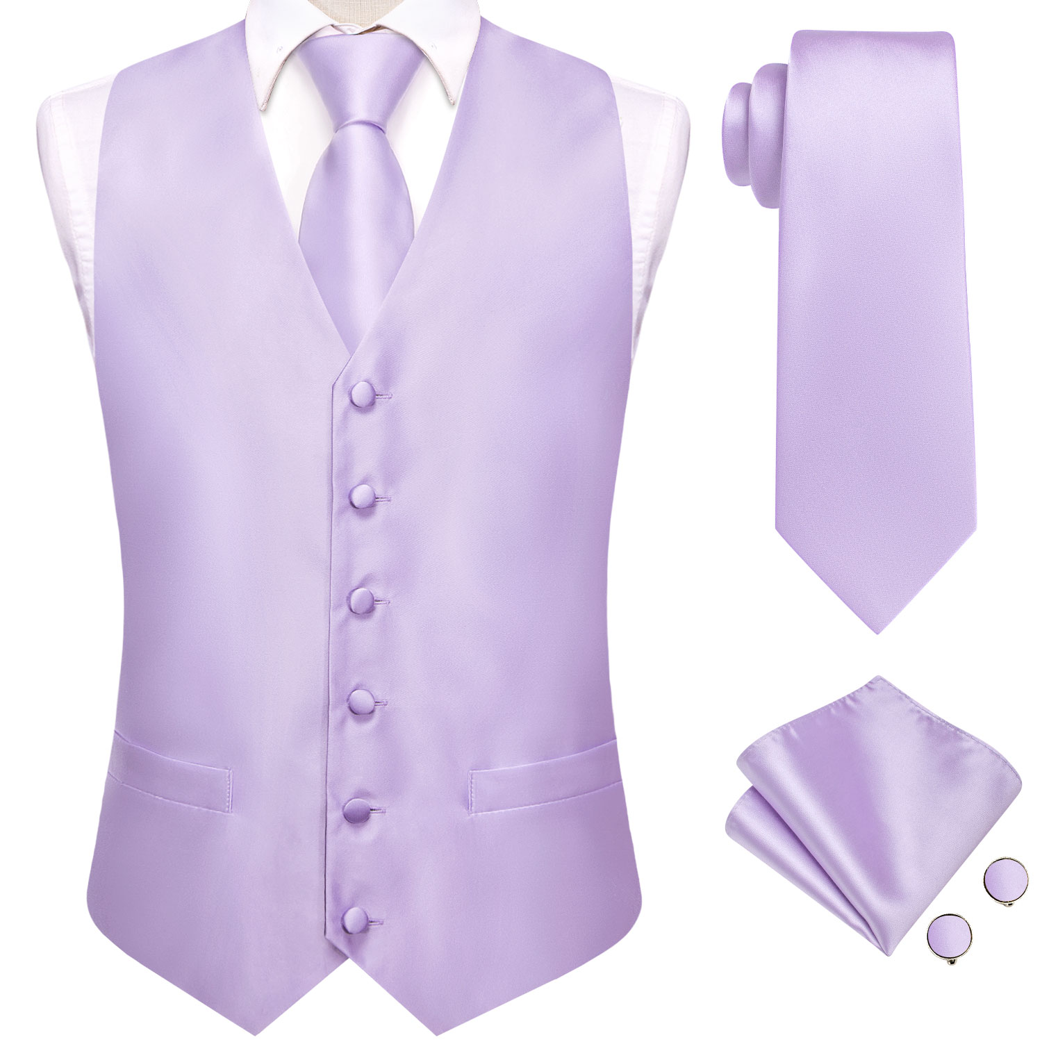 Gilet de costume homme 4 pièce - Formal Waistcoat Vest avis et prix