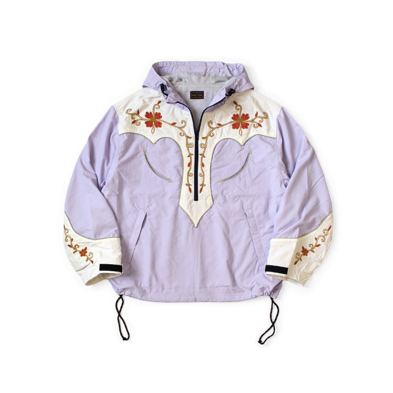Veste Anorak Broderie Florale  - Windbreaker Men Zip avis et prix