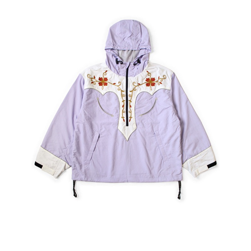 Veste Anorak Broderie Florale  - Windbreaker Men Zip avis et prix