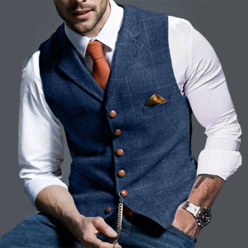 Mode hommes gilets revers Twee - Formal Waistcoat Vest avis et prix