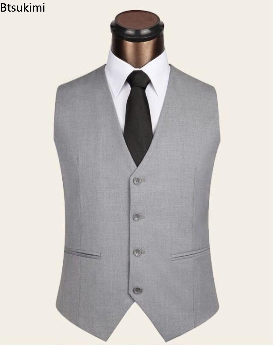 S-6XL grande taille hommes cor - Formal Waistcoat Vest avis et prix