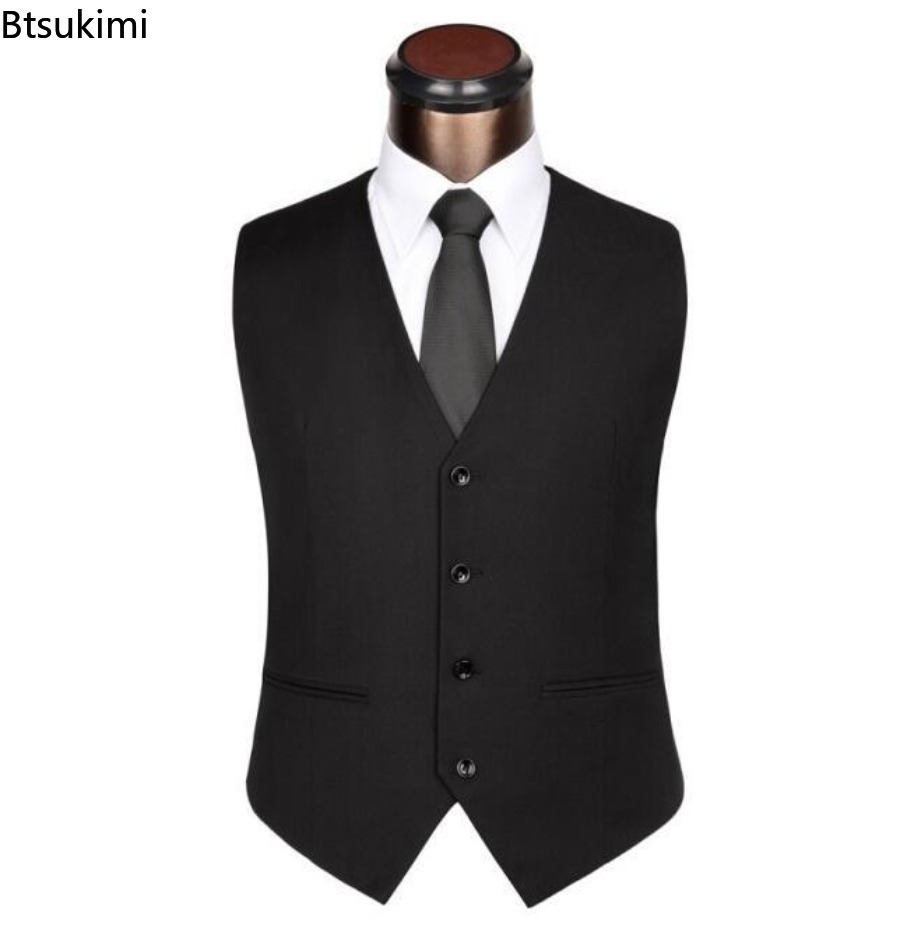 S-6XL grande taille hommes cor - Formal Waistcoat Vest avis et prix