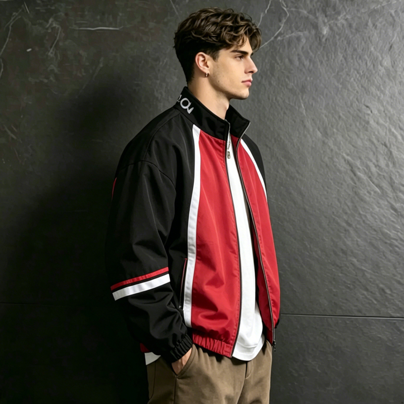 UETEEY Blouson Bomber Homme St - Varsity Jacket Letterman avis et prix