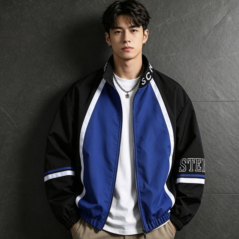 UETEEY Blouson Bomber Homme St - Varsity Jacket Letterman avis et prix