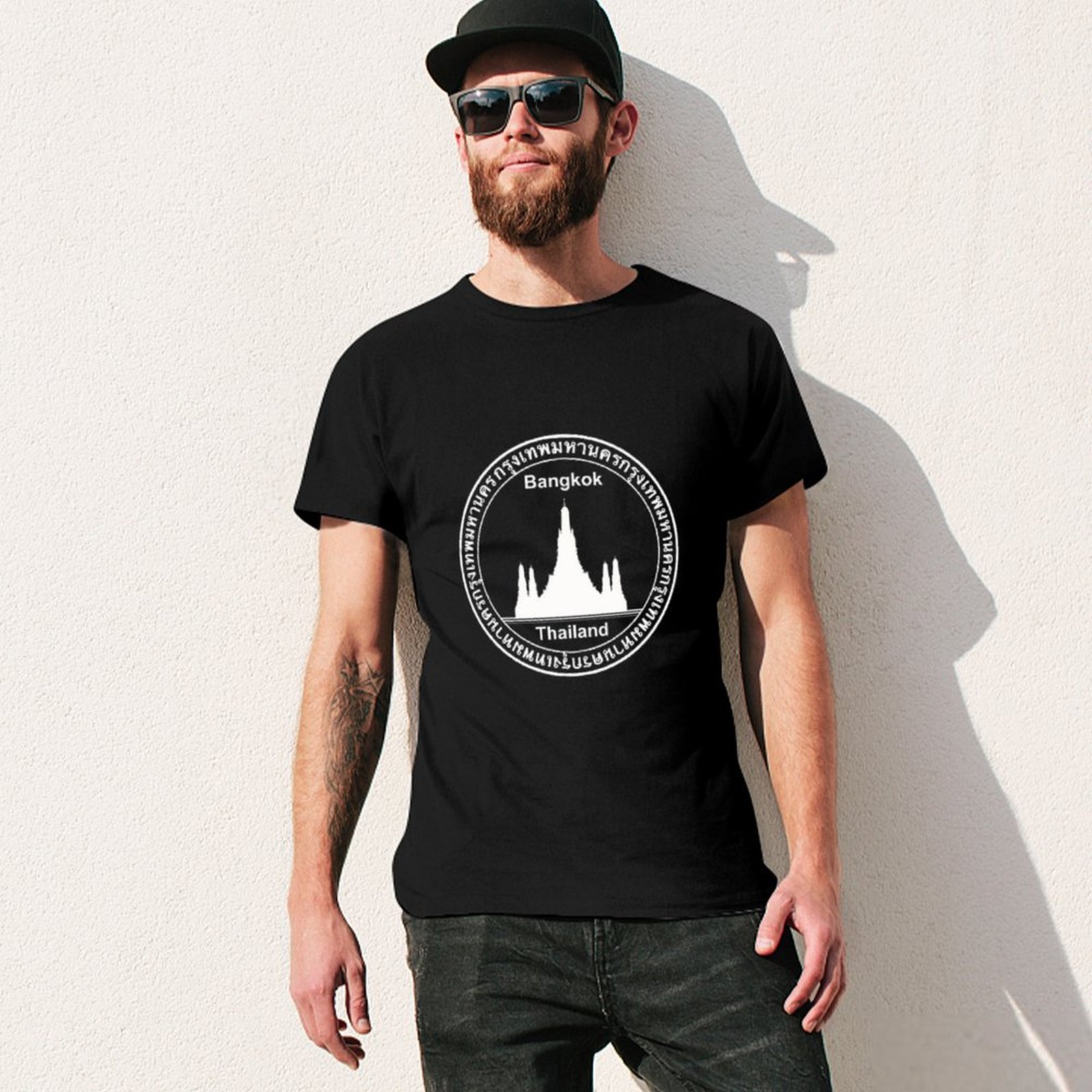 T-shirt de voyage à manches co - Mens Fashion Bangkok avis et prix