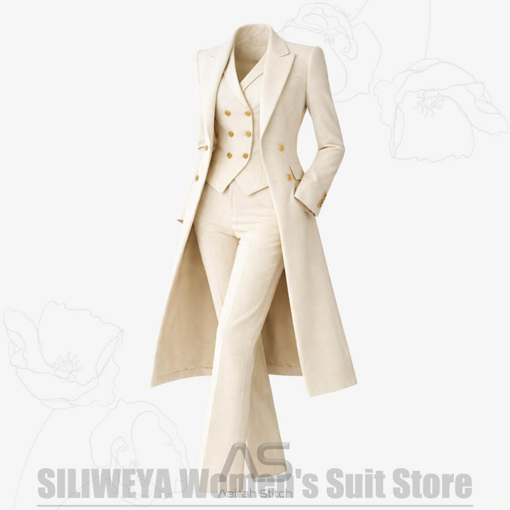 Costume 3 Pièces Femme Élégant - Formal Waistcoat Vest avis et prix