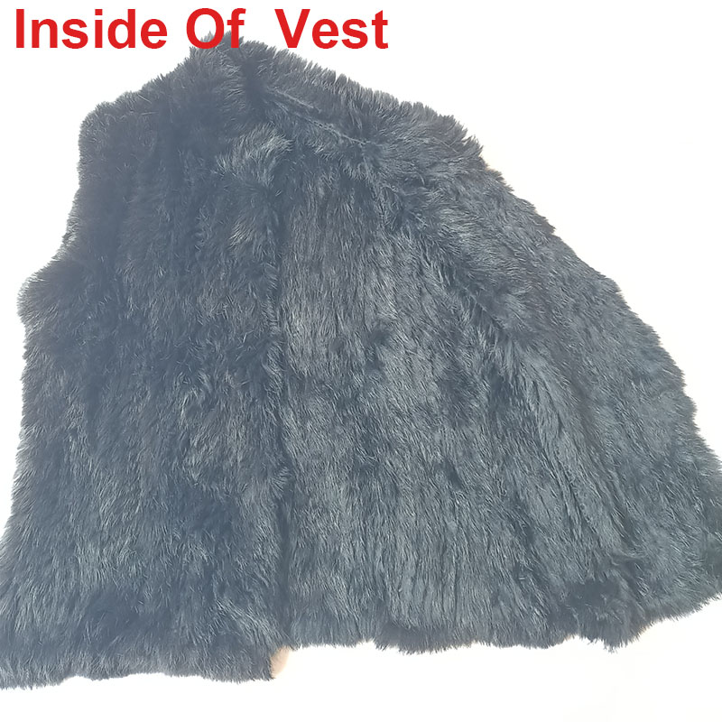 Gilet en fourrure de lapin vér - Formal Waistcoat Vest avis et prix