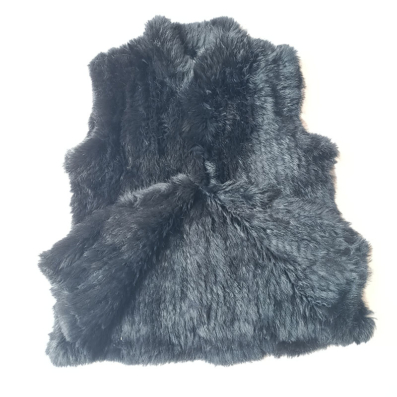 Gilet en fourrure de lapin vér - Formal Waistcoat Vest avis et prix