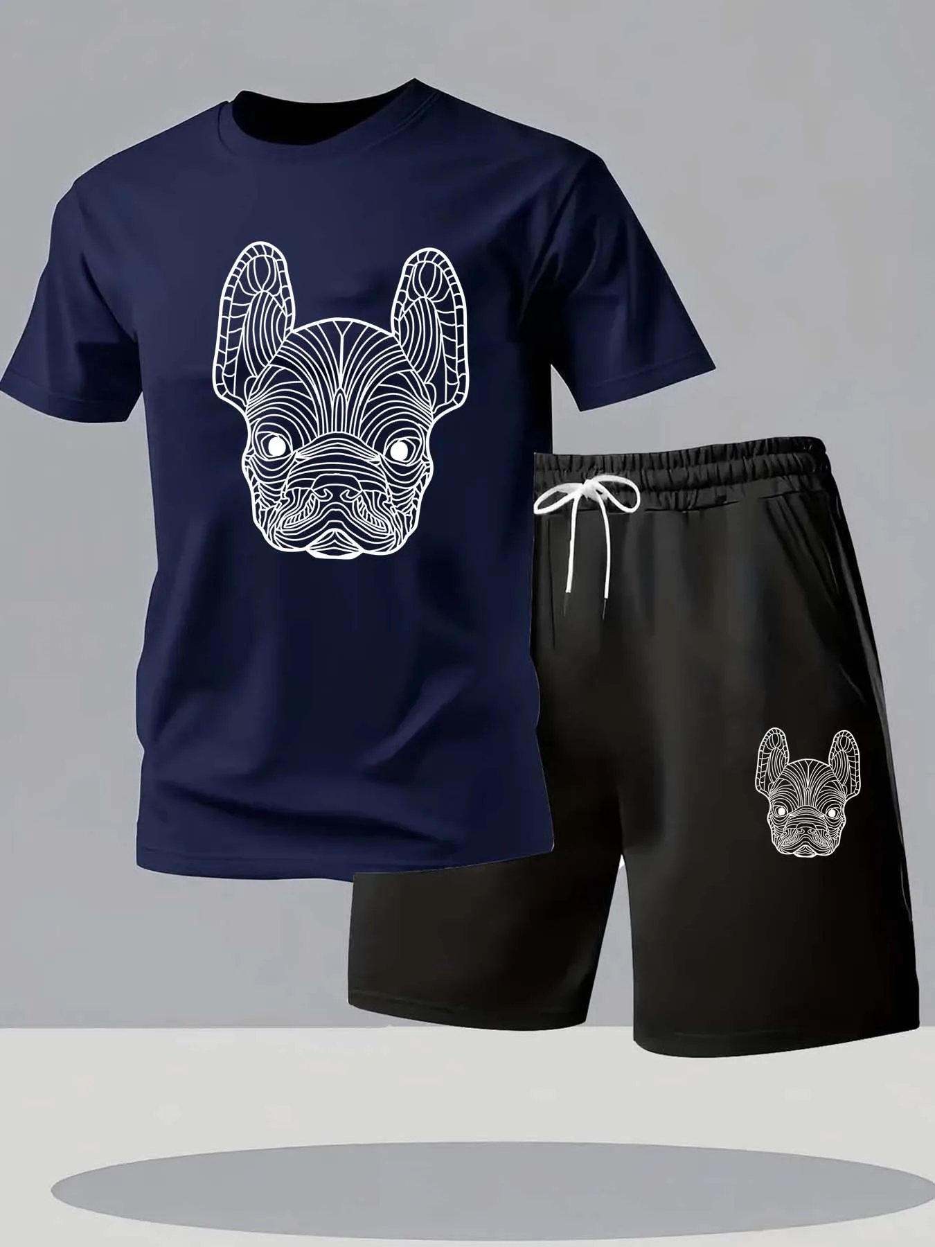 Ensemble t-shirt et short à ma - Men'S Fashion Undershirt avis et prix