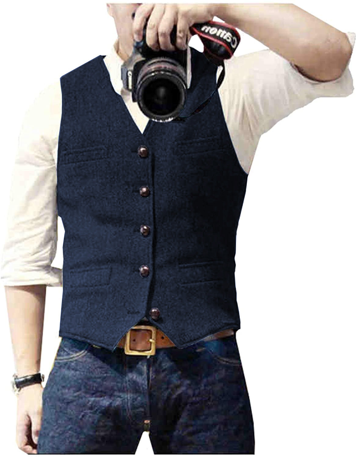 Gilet de costume pour homme en - Formal Waistcoat Vest avis et prix