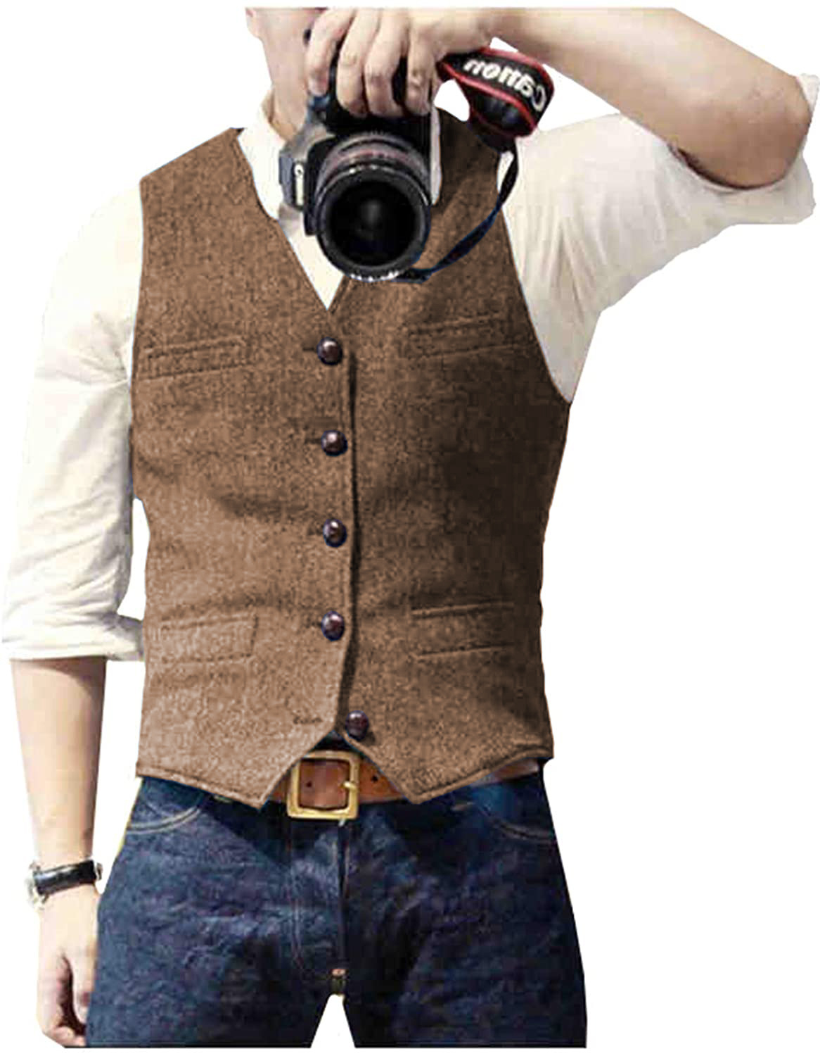 Gilet de costume pour homme en - Formal Waistcoat Vest avis et prix