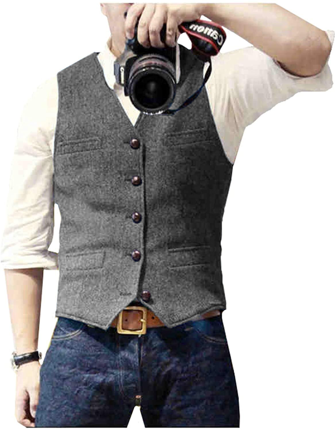 Gilet de costume pour homme en - Formal Waistcoat Vest avis et prix