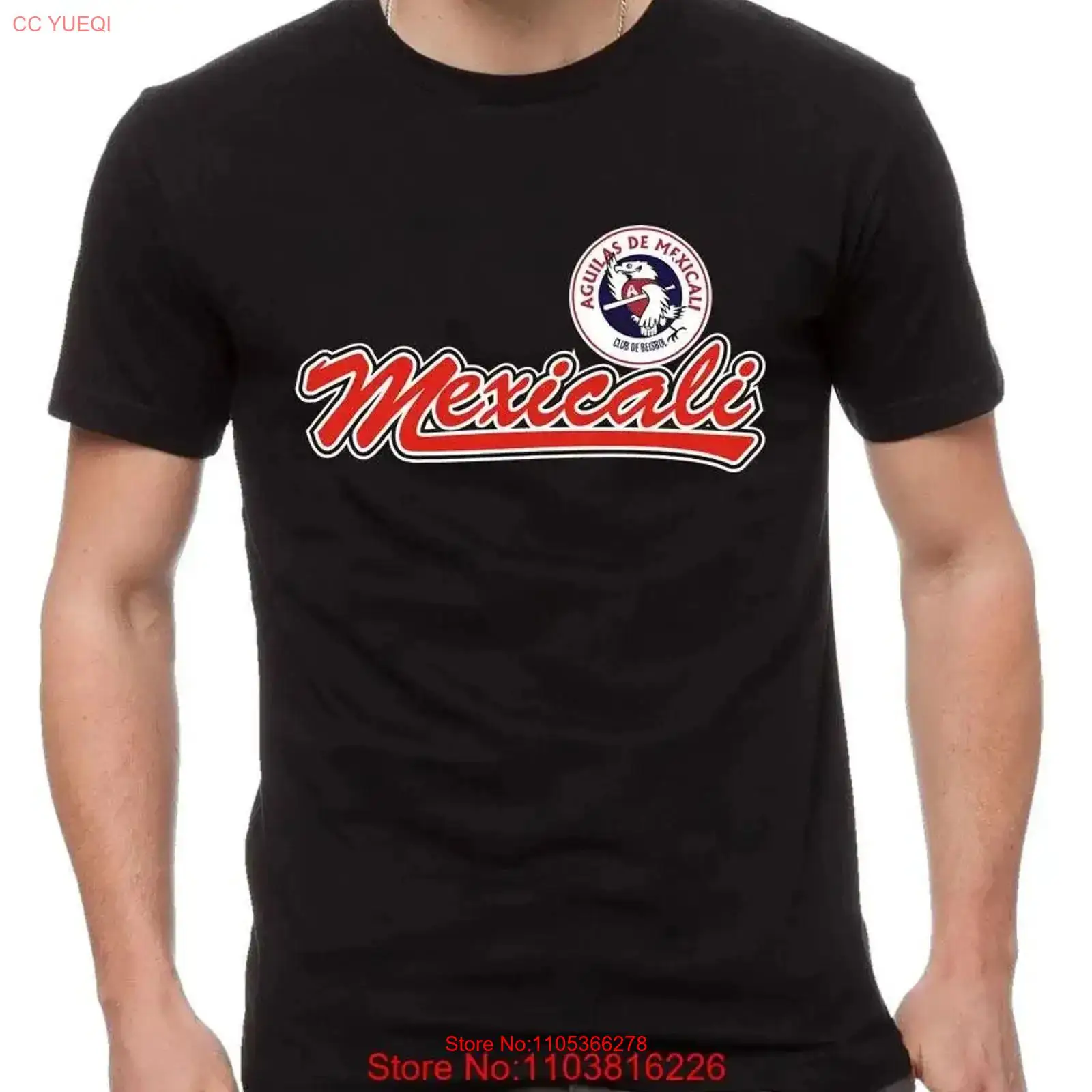 T-shirt de baseball Aguilas de - Mens Fashion Mexicali avis et prix